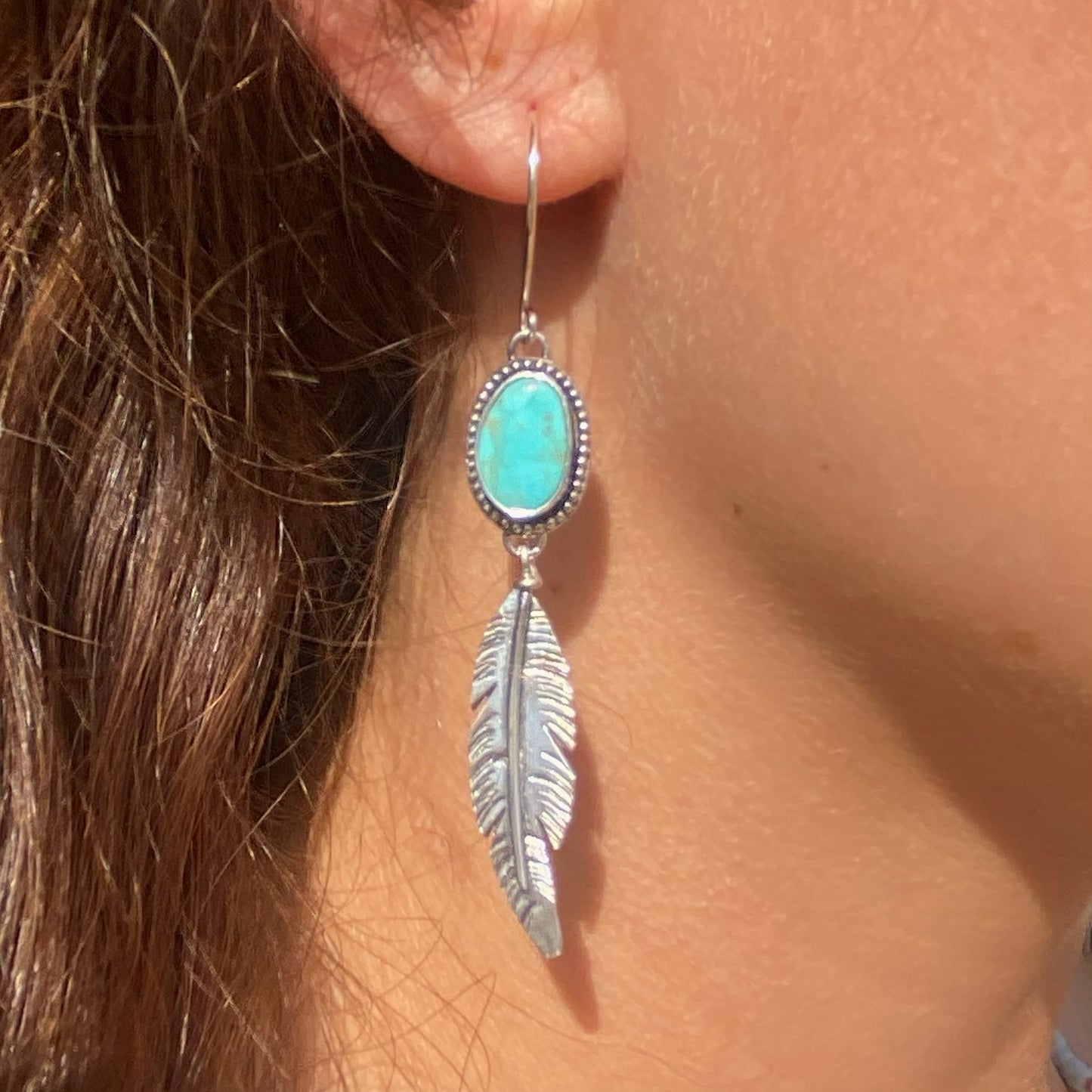 'Hummingbird' drop earring