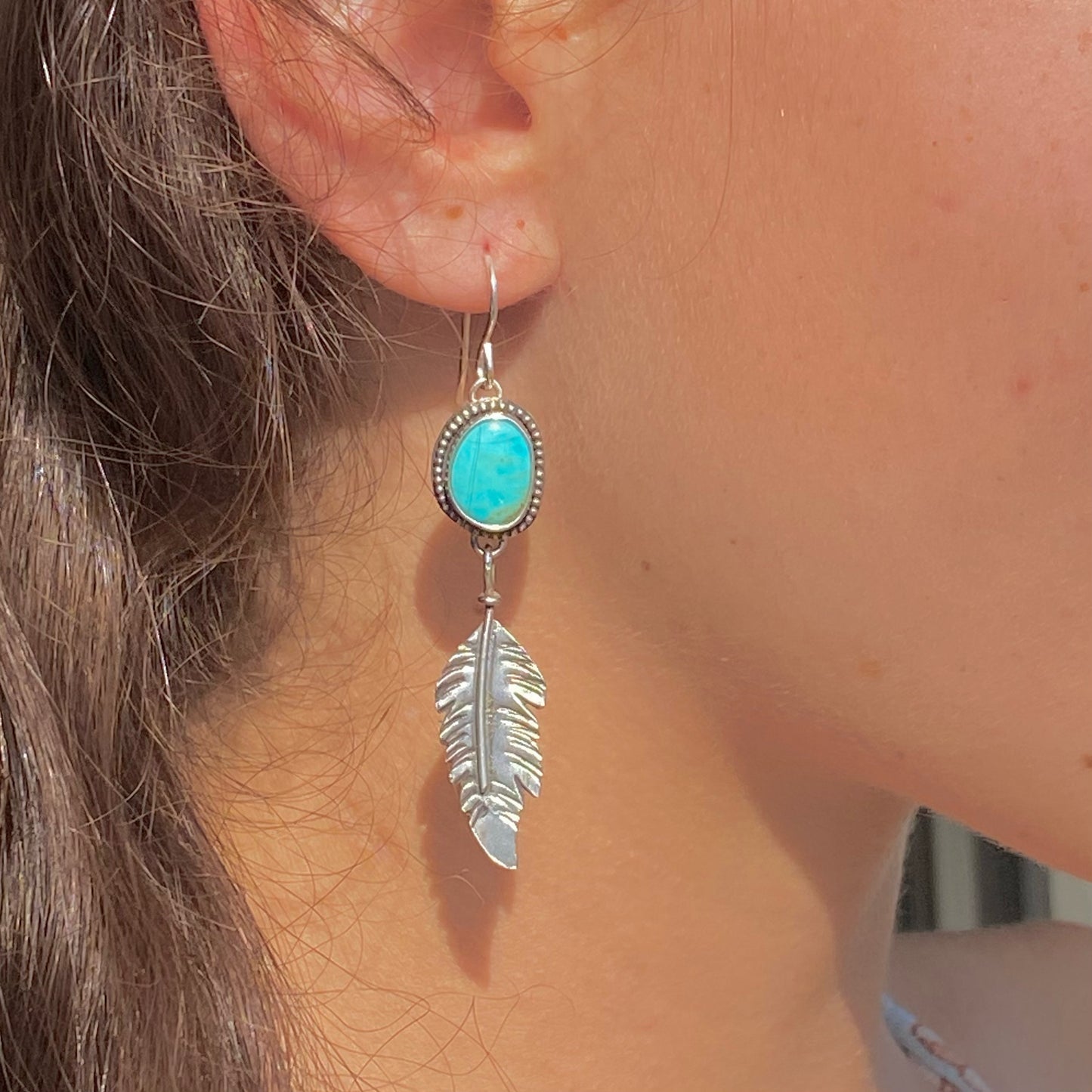 'Lil' Hummingbird' drop earring