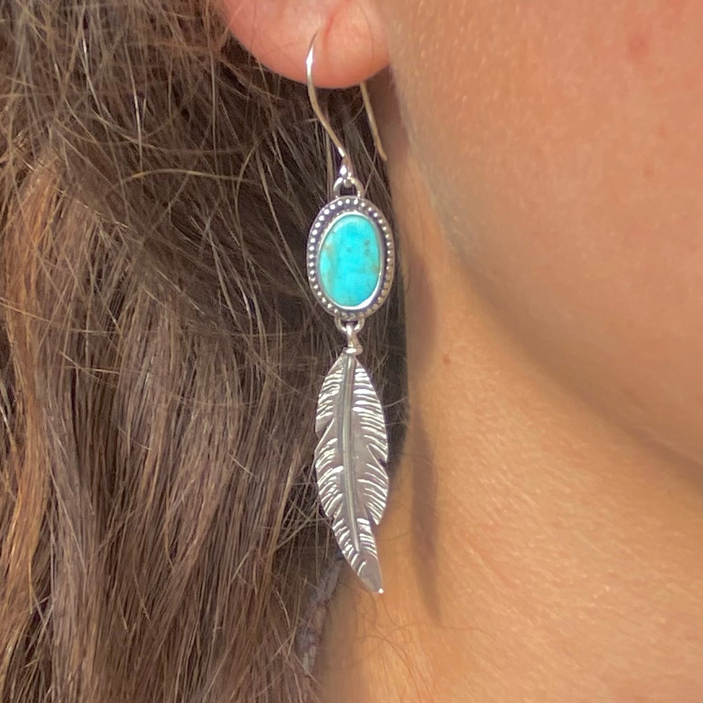 'Hummingbird' drop earring